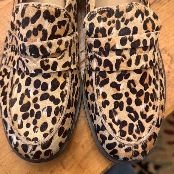 ASH Leopard Print Size 39/9 Loafers - Picture 2 of 10